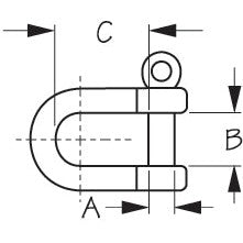 Sea-Dog 147016 Shackles