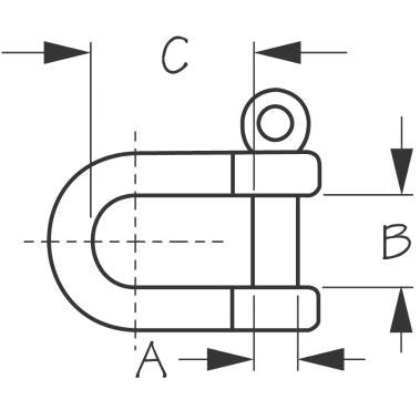 Sea-Dog 147110 Shackles