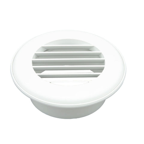 B & B Molders Qualifies for Free Shipping B & B Molders Heat Vent 4" No Damper Polar White #94264