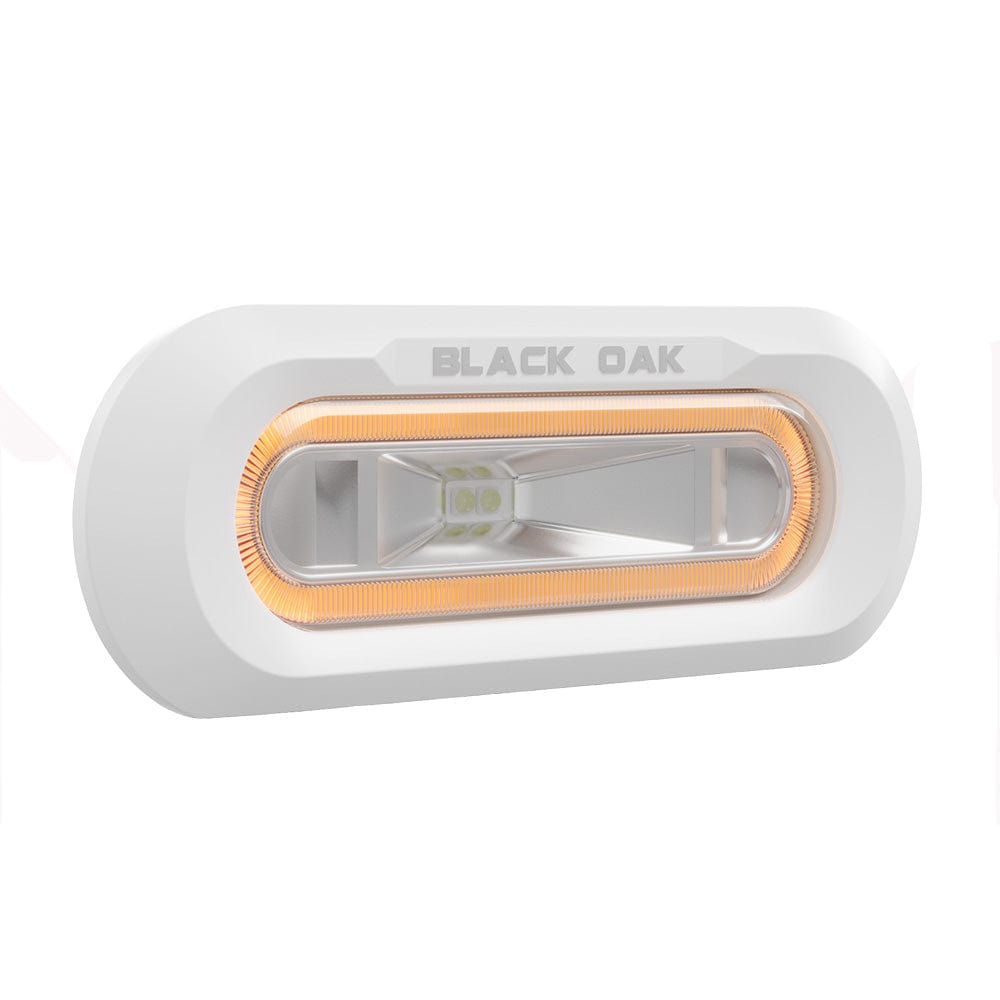 Black Oak LED Qualifies for Free Shipping Black Oak Low Pro Flush White Amber LED #MLPS-FA