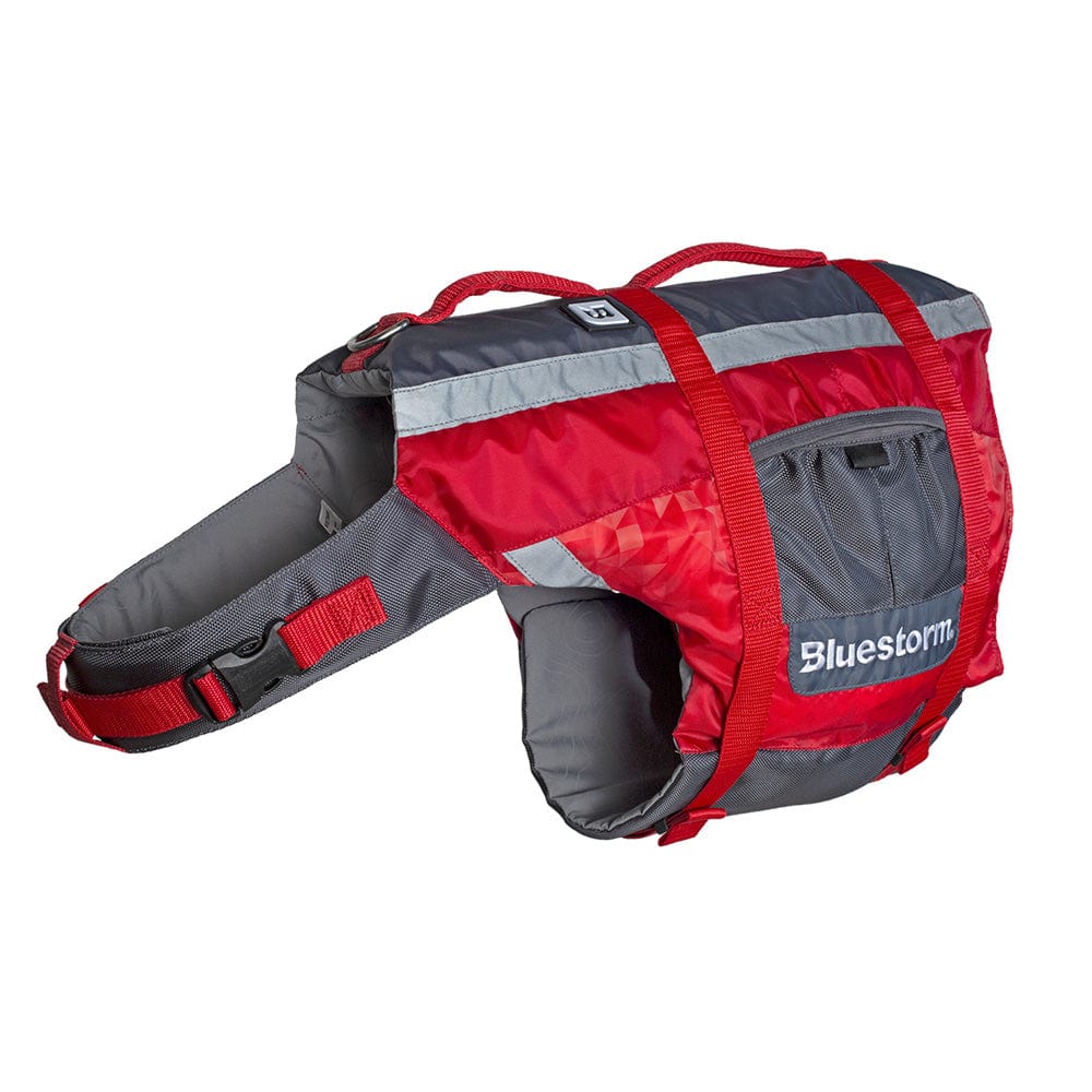 Bluestorm Qualifies for Free Shipping Bluestorm Dog Paddler Life Jacket Nitro Red Small #BS-ADV-RED-SMALL