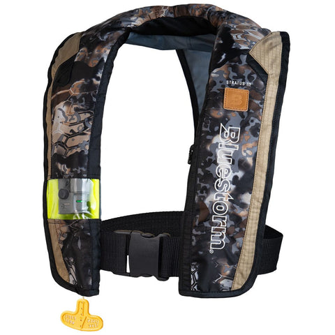 Bluestorm Qualifies for Free Shipping Bluestorm Kryptek Stratus 35 Auto Type II Inflatable PFD #BS-T1H-23-SKY