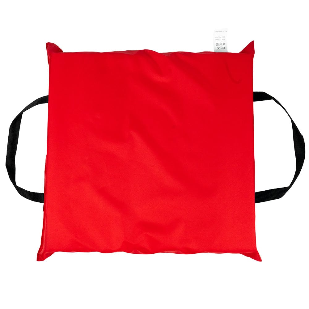 Bluestorm Qualifies for Free Shipping Bluestorm Type IV Throw Cushion Red #BS-1091-24-RED