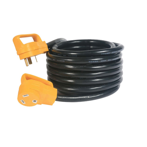 Camco Qualifies for Free Shipping Camco 30a Power Grip Extension Cord 25' #55191