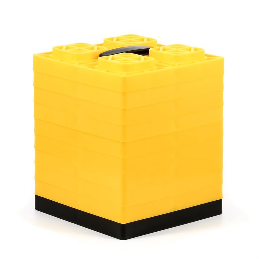 Camco Qualifies for Free Shipping Camco Fasten Leveling Blocks with T-Handle 2 x 2 Yellow #44512