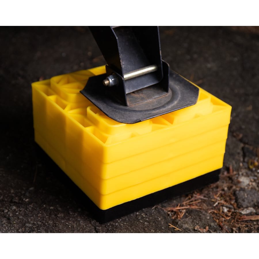 Camco Qualifies for Free Shipping Camco Fasten Leveling Blocks with T-Handle 2 x 2 Yellow #44512