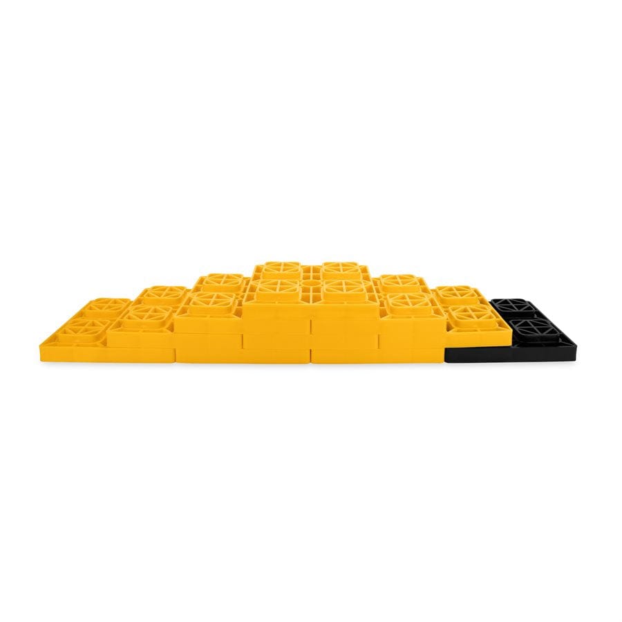 Camco Qualifies for Free Shipping Camco Fasten Leveling Blocks with T-Handle 2 x 2 Yellow #44512