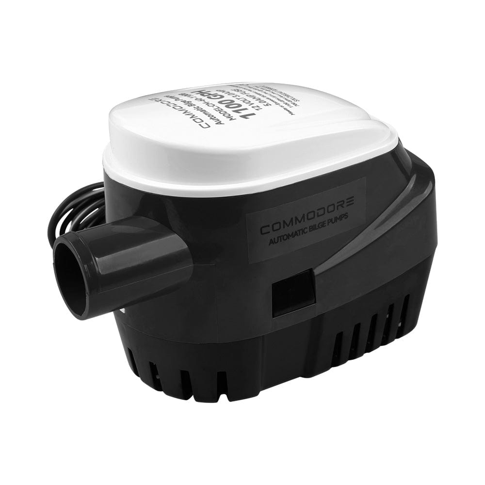 Commodore Qualifies for Free Shipping Commodore 1100 GPH 60 Series Automatic Bilge Pump #CM-60-1100B