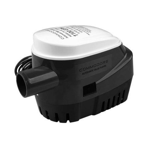 Commodore Qualifies for Free Shipping Commodore 1100 GPH 60 Series Automatic Bilge Pump #CM-60-1100B