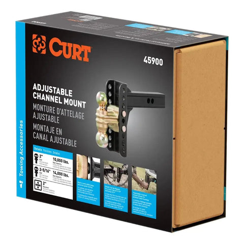 CURT Qualifies for Free Shipping CURT 6" Max Drop 5-1/4" Rise 11"-12"L #45900