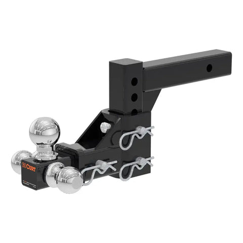 CURT Qualifies for Free Shipping CURT Adjustable Tri-Ball Mount #45799