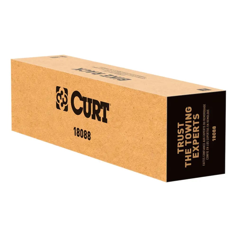 CURT Not Qualified for Free Shipping CURT Bike Rack Aluminum Tray-Style Hitch-Mounted #18088