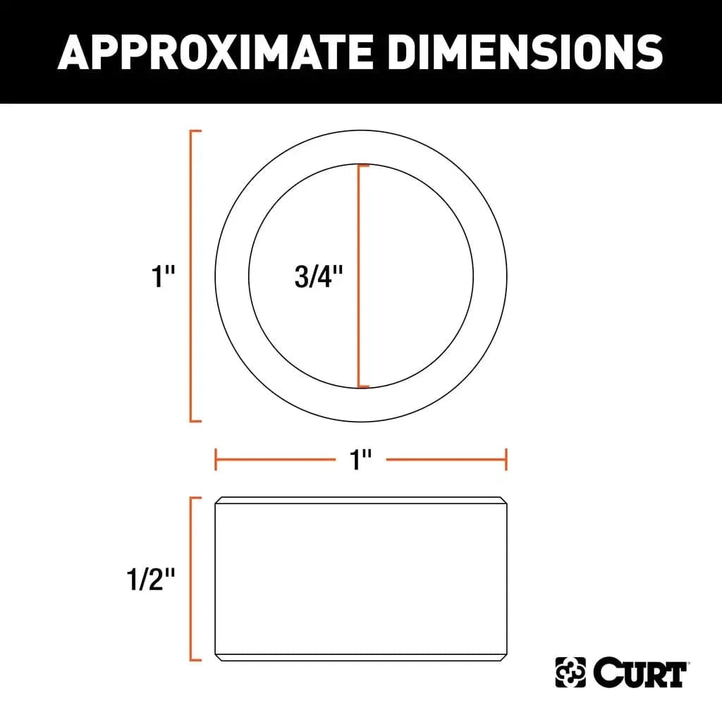 CURT Qualifies for Free Shipping CURT Reduces 1" to 3/4" #21101