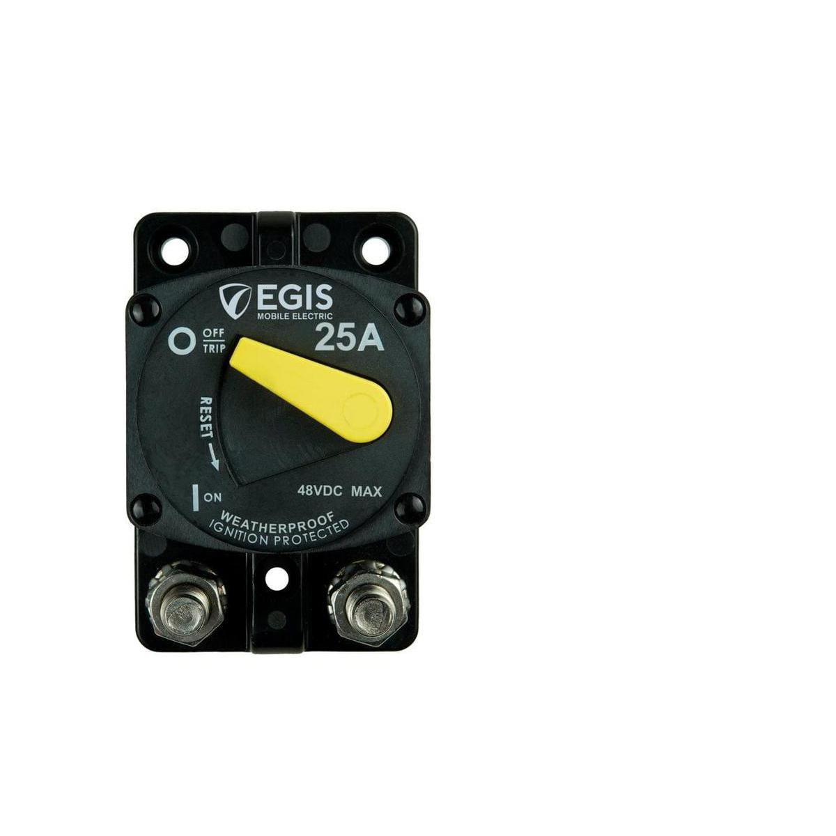 EGIS Qualifies for Free Shipping EGIS 87-Series 25a Circuit Breaker Surface Mount #4704-025