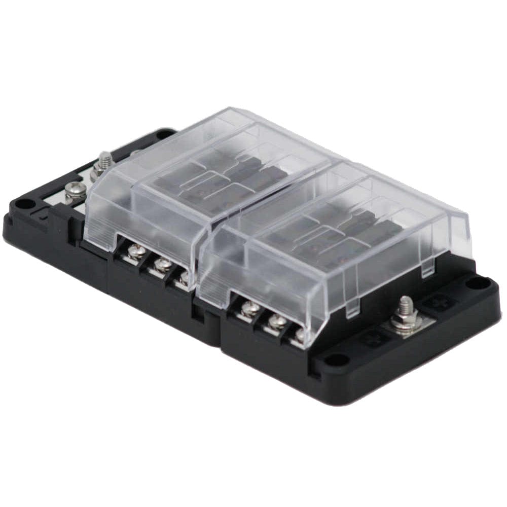 Egis Qualifies for Free Shipping Egis RT Fuse Block 12-Position with Ground & LED Indication #8026