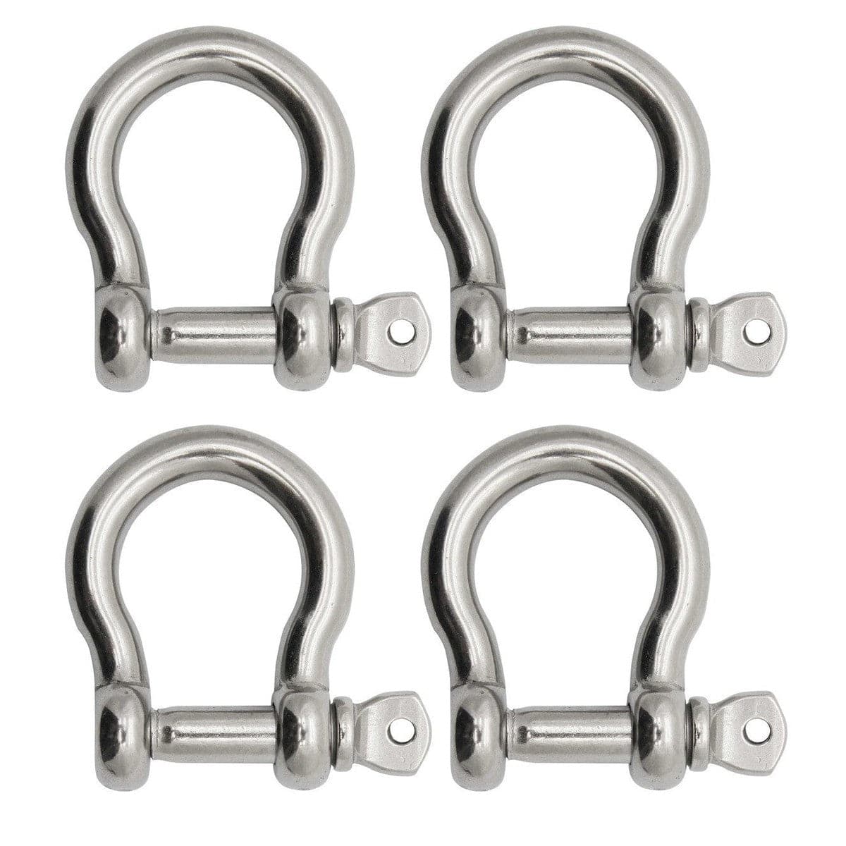 Extreme Max Qualifies for Free Shipping Extreme Max .4 BoatTector Stainless Steel Bow Shackle 5/8" 4-pk #3006.8299.4