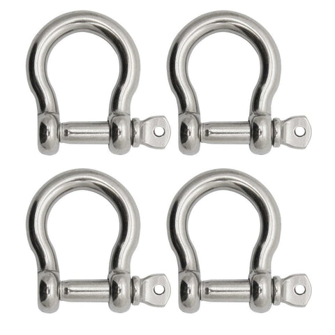 Extreme Max Qualifies for Free Shipping Extreme Max .4 BoatTector Stainless Steel Bow Shackle 5/8" 4-pk #3006.8299.4