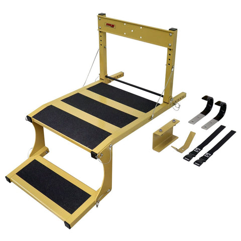 Extreme Max Qualifies for Free Shipping Extreme Max Dog Ladder/Ramp Platform Tan Deluxe #3005.4246