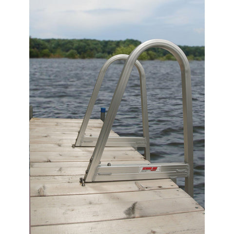 Extreme Max Qualifies for Free Shipping Extreme Max Replacement J-Hooks Aluminum Pontoon/Dock Ladder #3005.3386