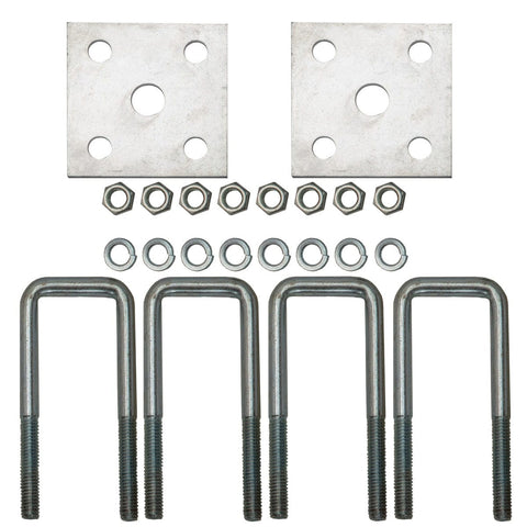 Extreme Max Qualifies for Free Shipping Extreme Max Single Axle Galv U-Bolt Kit 2" x 3" Axle 6-1/4" Long #3006.7061