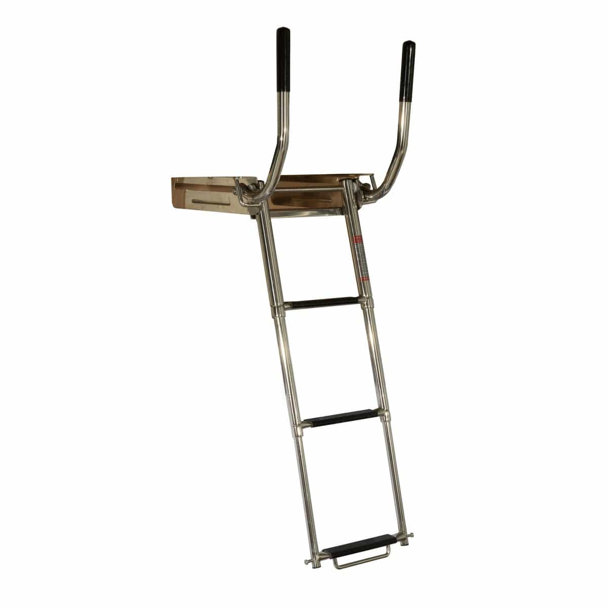 Extreme Max Qualifies for Free Shipping Extreme Max Undermount Telescoping Pontoon Dock & Swim Ladder 3-Step #3006.8801