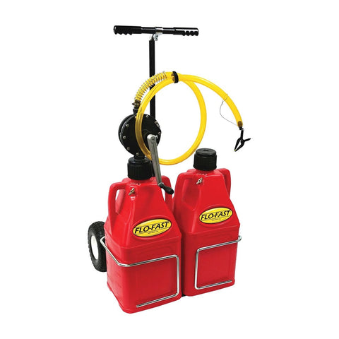 Flo-Fast Oversized - Not Qualified for Free Shipping Flo-Fast Professional Pump with 10" Versa Cart Red #31027-R