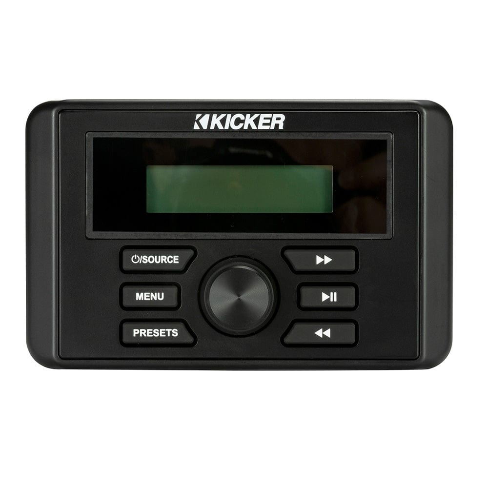 KICKER Qualifies for Free Shipping KICKER KMC3 Weather-Resistant Gauge-Style Media Center #46KMC3