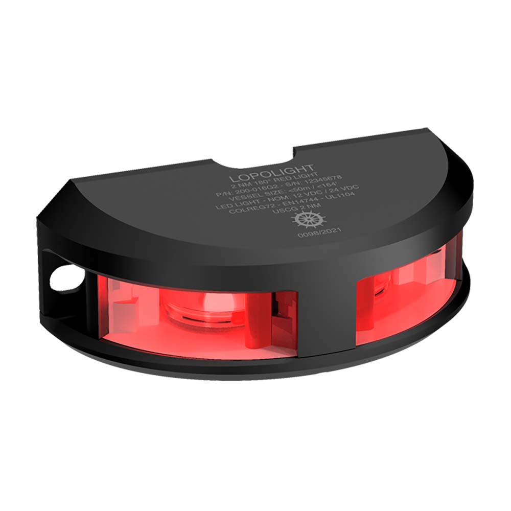 Lopolight Qualifies for Free Shipping Lopolight 180-Degree Red Nav Light 2nm 0.7m Cable #200-016G2-B