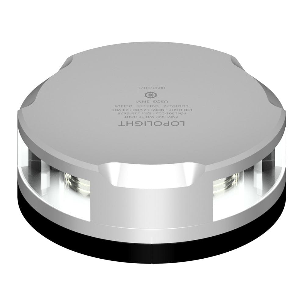 Lopolight Qualifies for Free Shipping Lopolight Masthead/360-Degree Light 2nm Silver Housing #201-020-FB