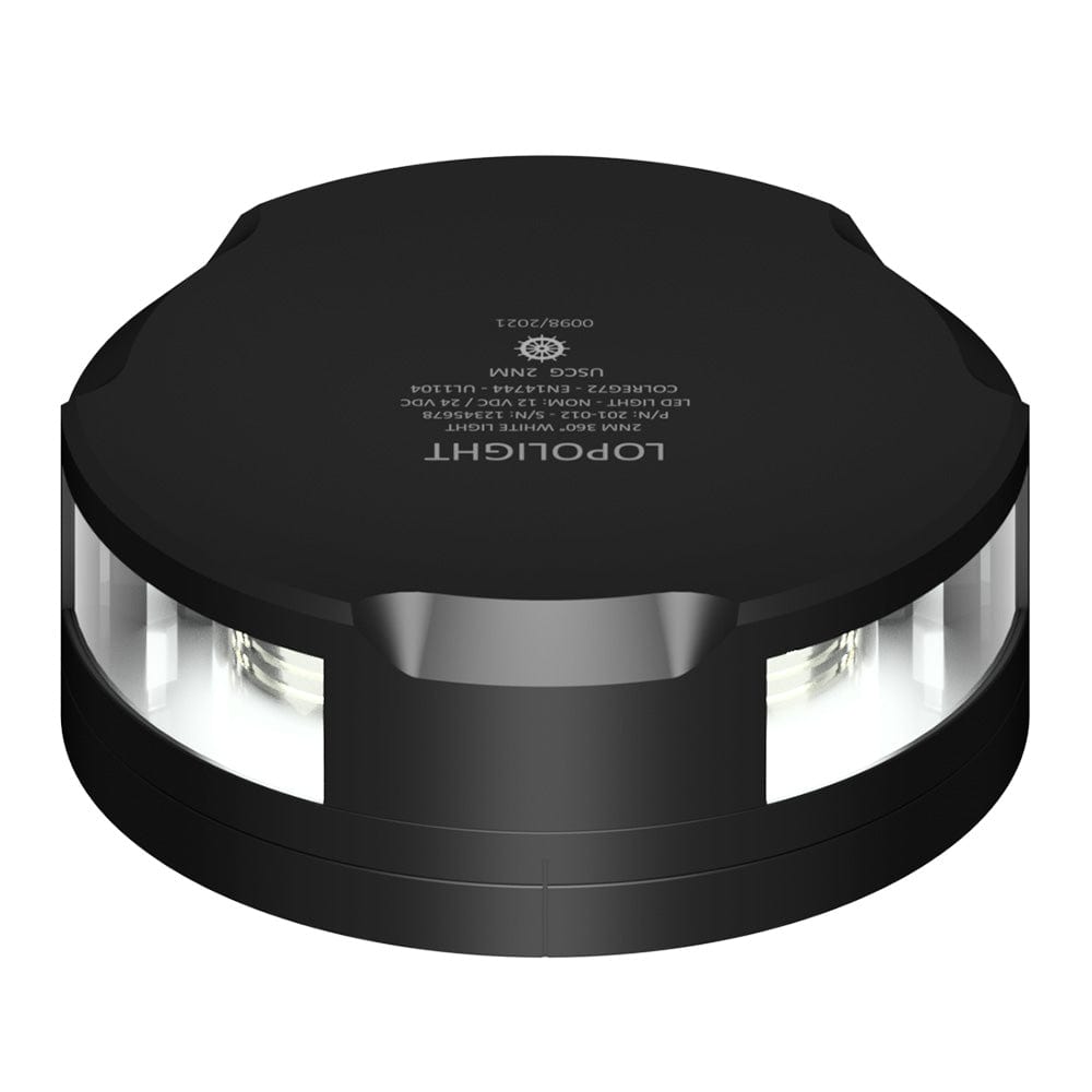 Lopolight Qualifies for Free Shipping Lopolight Masthead/360-Degree Light 3nm Black Housing #201-021-FB-B