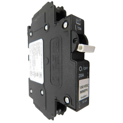 Midnight Solar Qualifies for Free Shipping Midnight Solar 20a 300v DC Breaker Polarize #MNEPV20-300-1PP