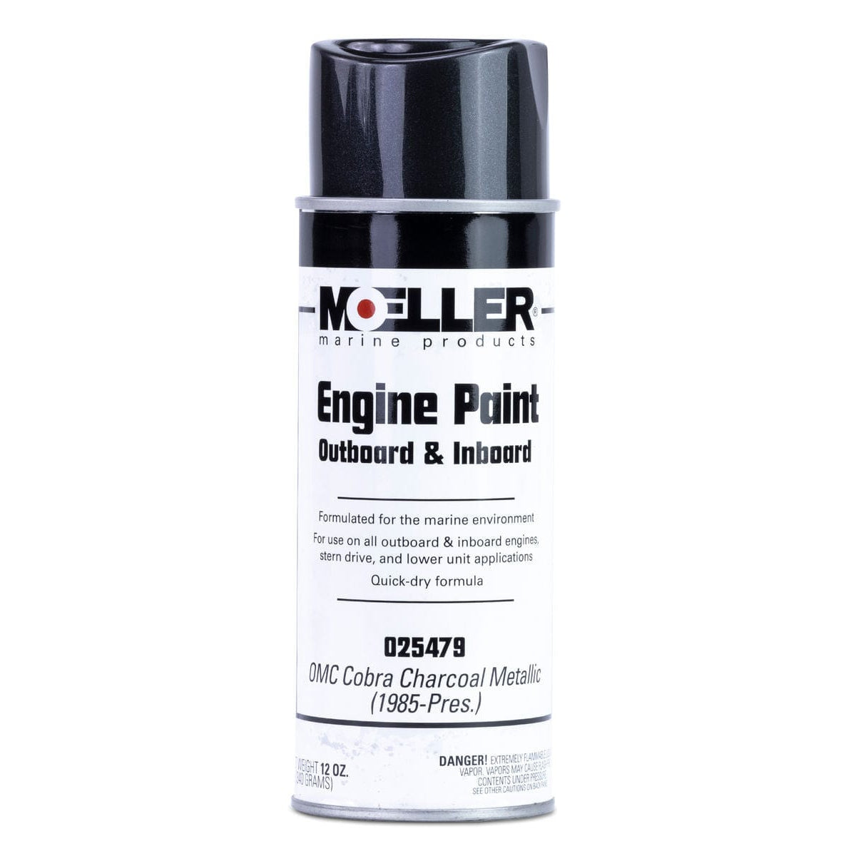 Moeller Qualifies for Free Shipping Moeller Color Vision Paint 1985-up OMC Cobra Charcoal Metallic #025479