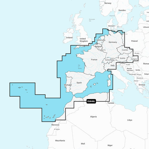 Navionics Qualifies for Free Shipping Navionics NAEU646L Europe Central & East #010-C1354-30