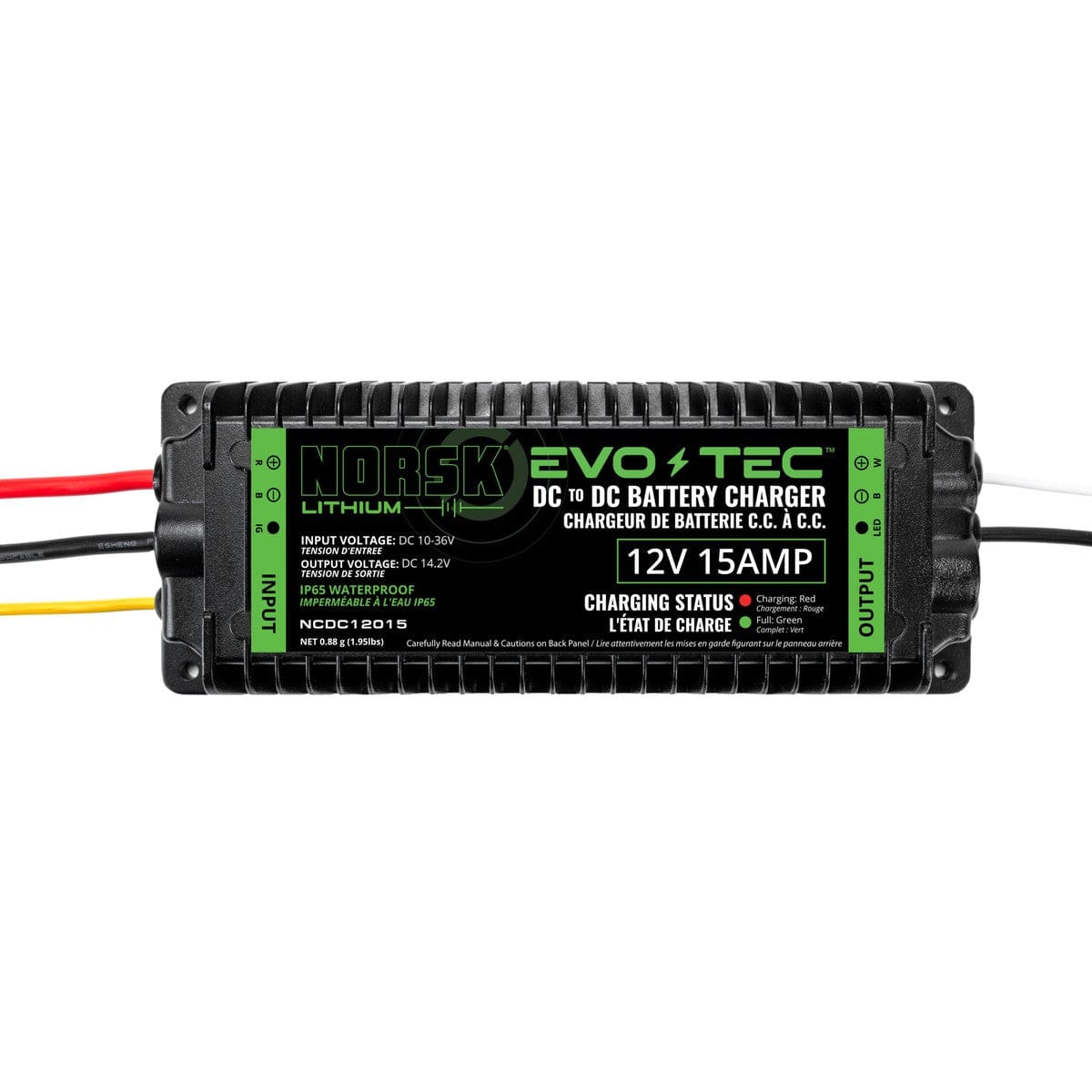 Norsk Qualifies for Free Shipping Norsk EVO-TEC 12v 15A DC to DC Charger #NCDC12015