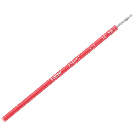 Pacer Group Qualifies for Free Shipping Pacer Red 35' 18 AWG UL #WUL18RD-35