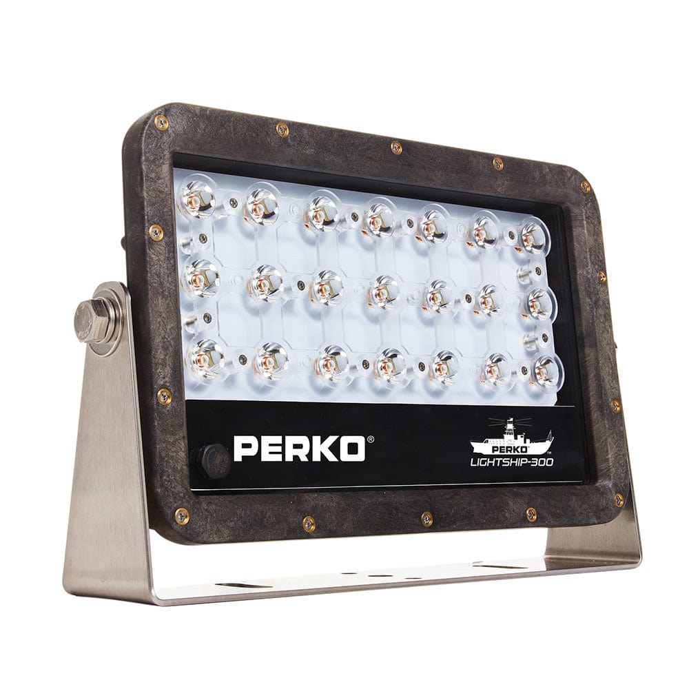 Perko Qualifies for Free Shipping Perko Lightship 100 LED High-Performance Spot Light 12/24v #1643100S0B