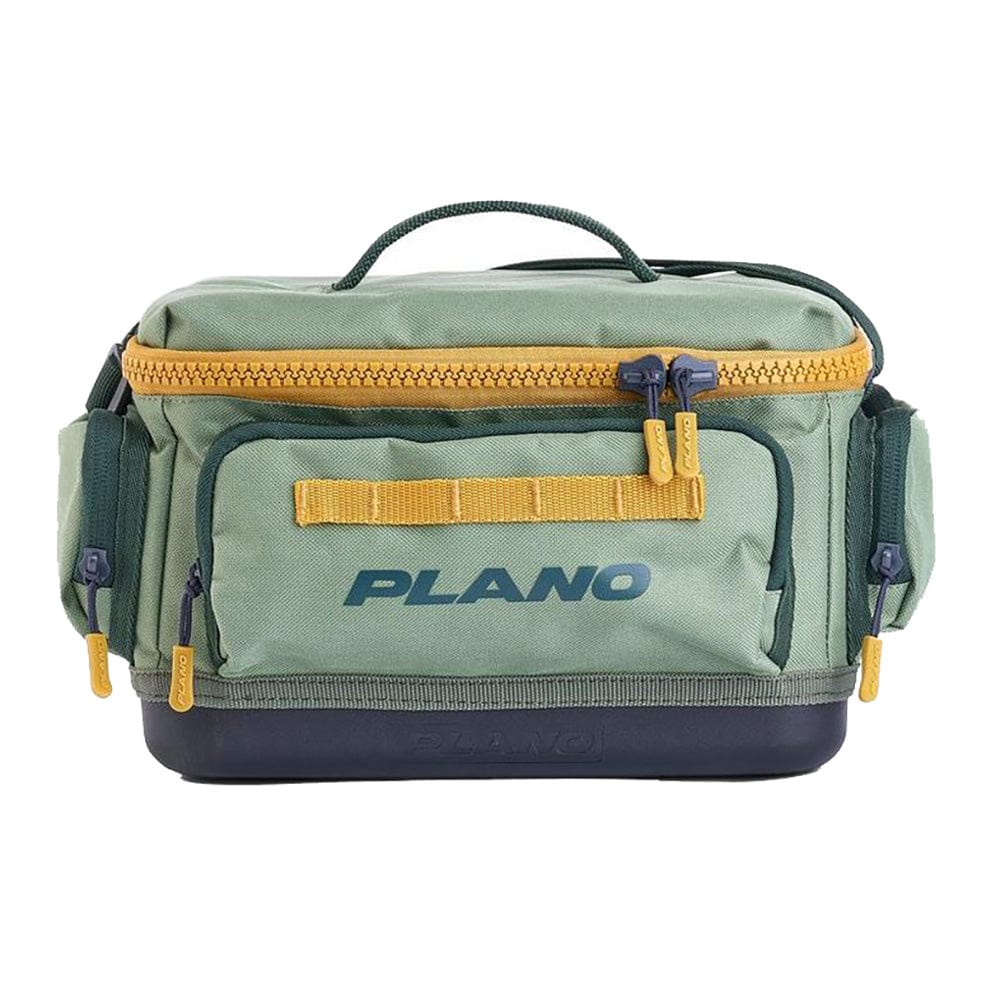 Plano Qualifies for Free Shipping Plano Weekend Tackle Bag 3500 Army Green/Yellow #P000160