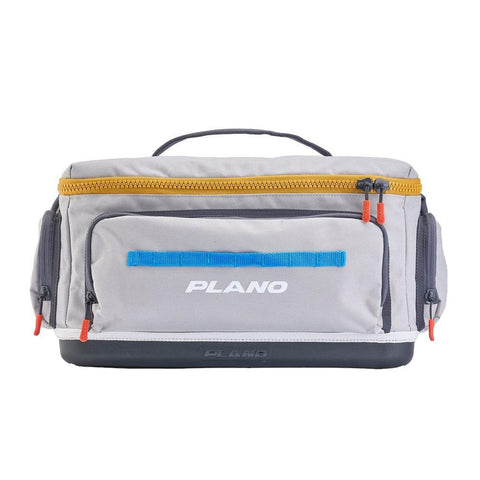 Plano Qualifies for Free Shipping Plano Weekend Tackle Bag 3600 Grey/Charcoal/Yellow/Red/Blue #P000166