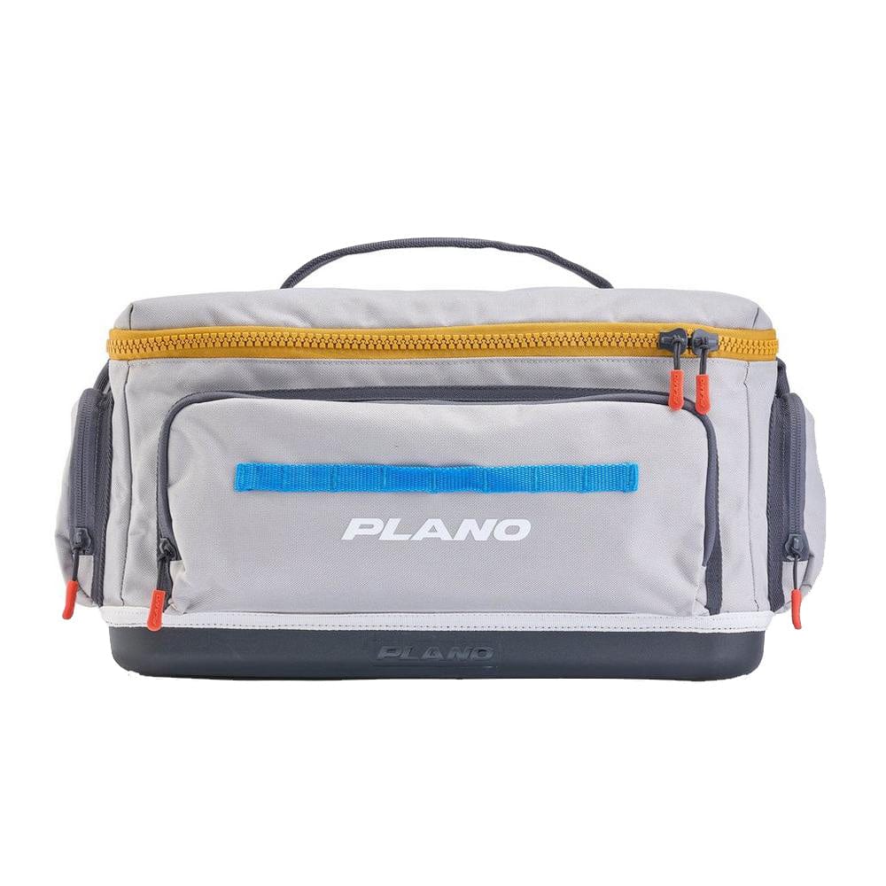 Plano Qualifies for Free Shipping Plano Weekend Tackle Bag 3700 Grey/Charcoal/Yellow/Red/Blue #P000171