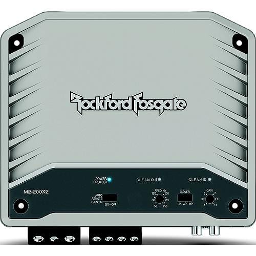 Rockford Fosgate Qualifies for Free Shipping Rockford Fosgate M2 200 Watt 2-Channel Amp #M2-200X2