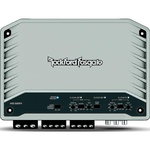 Rockford Fosgate Qualifies for Free Shipping Rockford Fosgate M2 300 Watt 4-Channel Amp #M2-300X4