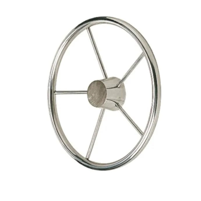 Sea-Dog Qualifies for Free Shipping Sea-Dog 15" 6-Spoke SS Steering Wheel Plastic Center Cap 10-Degree Dish #230115