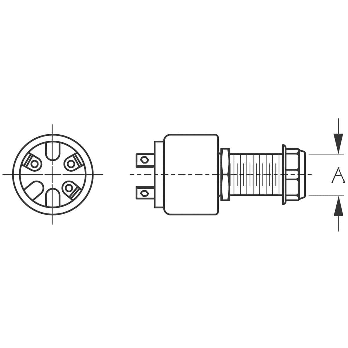 Sea-Dog Qualifies for Free Shipping Sea-Dog Poly 3-Position Key Switch #420365-1