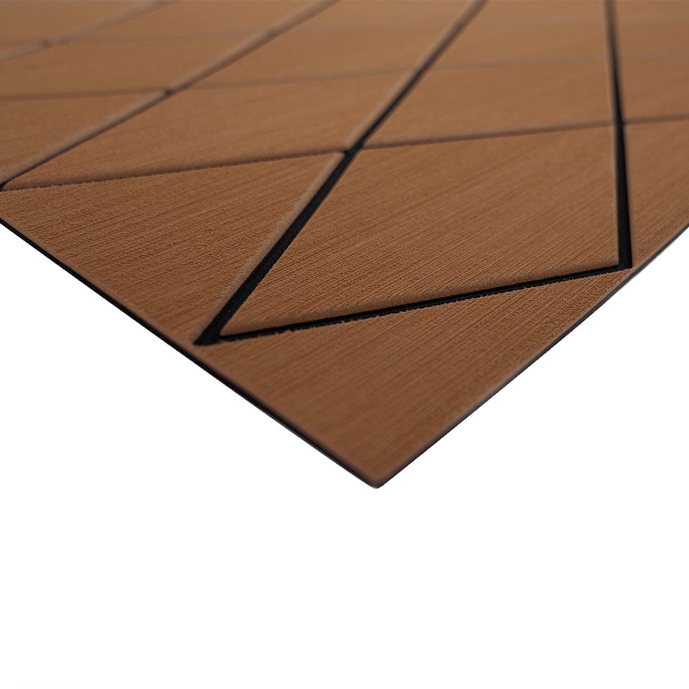 SeaDek Marine Qualifies for Free Shipping Seadek 40" x 80" 6mm Sheet 2-Color Diamond Brown/Black #56411-89905