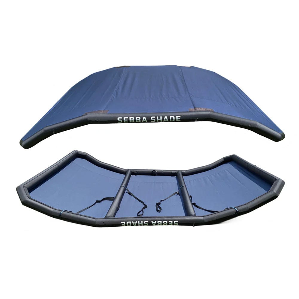 Sebba Shade Qualifies for Free Shipping Sebba Shade 6' x 9' Blue Sun Shade for Boats up to 28' #SS6X9BLU