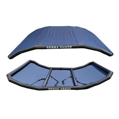 Sebba Shade Qualifies for Free Shipping Sebba Shade 8' x 12' Blue Sun Shade for Boats 26' & up #SS8X12BLU