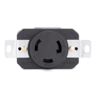 Sierra Qualifies for Free Shipping Sierra Locking Receptacle 30A 125V L5-30R Black #AC12530