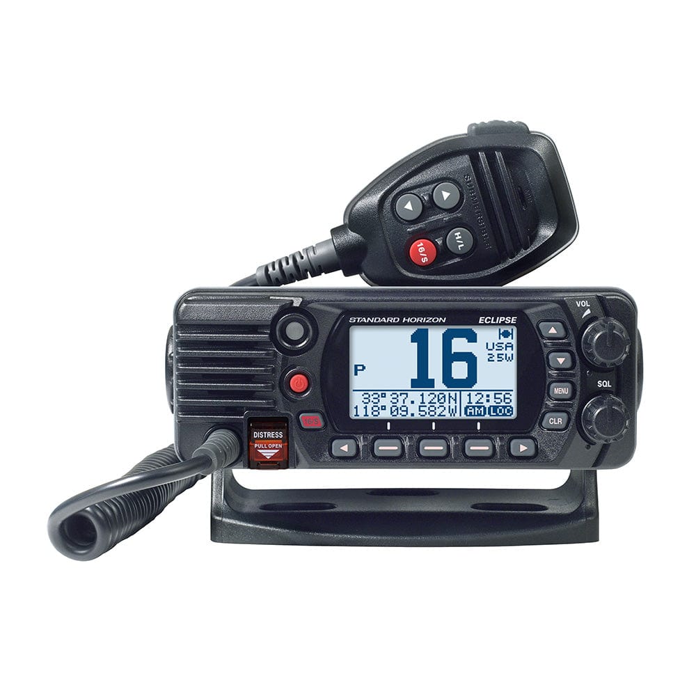 Standard Horizon Qualifies for Free Shipping Standard Horizon 25w Fixed Mount VHF/GPS Black #GX1410GB