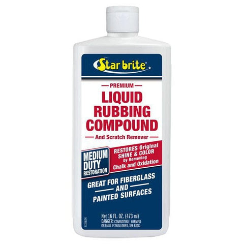 Star Brite Qualifies for Free Shipping Star Brite Liquid Rubbing Compound Medium 16 oz #081316