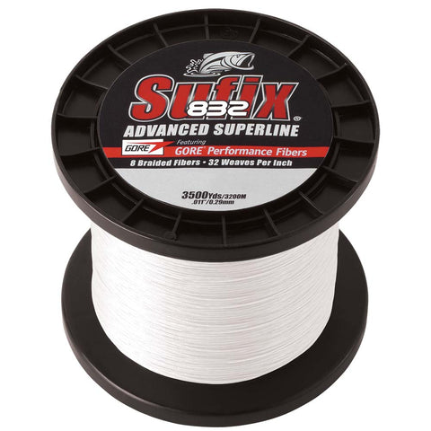 Sufix Qualifies for Free Shipping Sufix 832 Braid 10 lb Ghost 3500 Yards #660-410GH